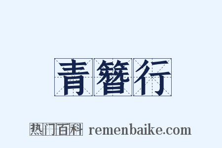 青簪行是什么意思的图片